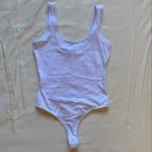 Women’s Basic White Tank Bodysuit